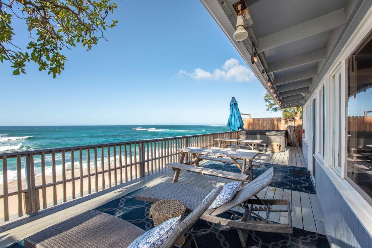 האלאיווה Hawaii Oceanfront Beach House Paradise On The Beach Family Activities מראה חיצוני תמונה