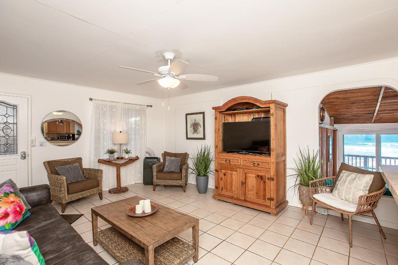 האלאיווה Hawaii Oceanfront Beach House Paradise On The Beach Family Activities מראה חיצוני תמונה